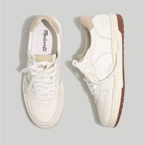 Madewell Court Sneakers in White Leather